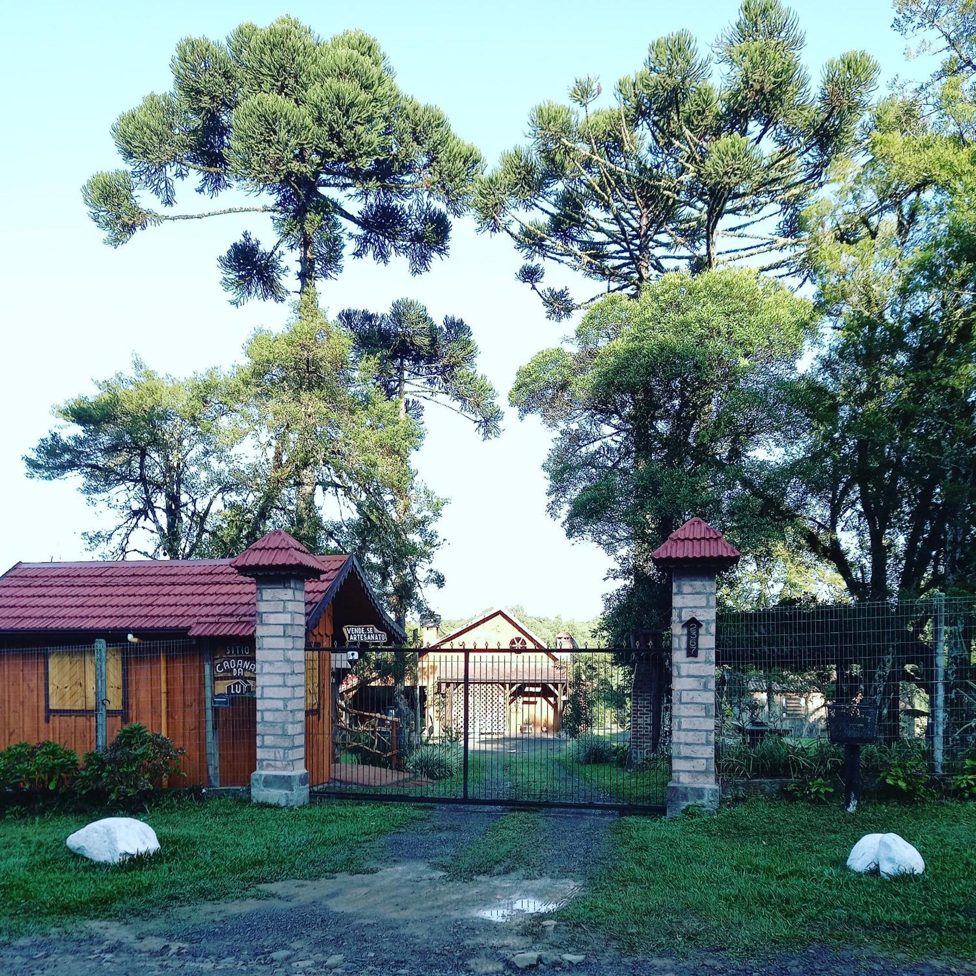 Sitio Cabanas Da Lu Canela Exteriör bild